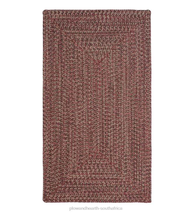 Houseware Plow & Hearth Indoor/Outdoor Rectangle Pine Creek Braided Polypropylene Rug NFLB1304