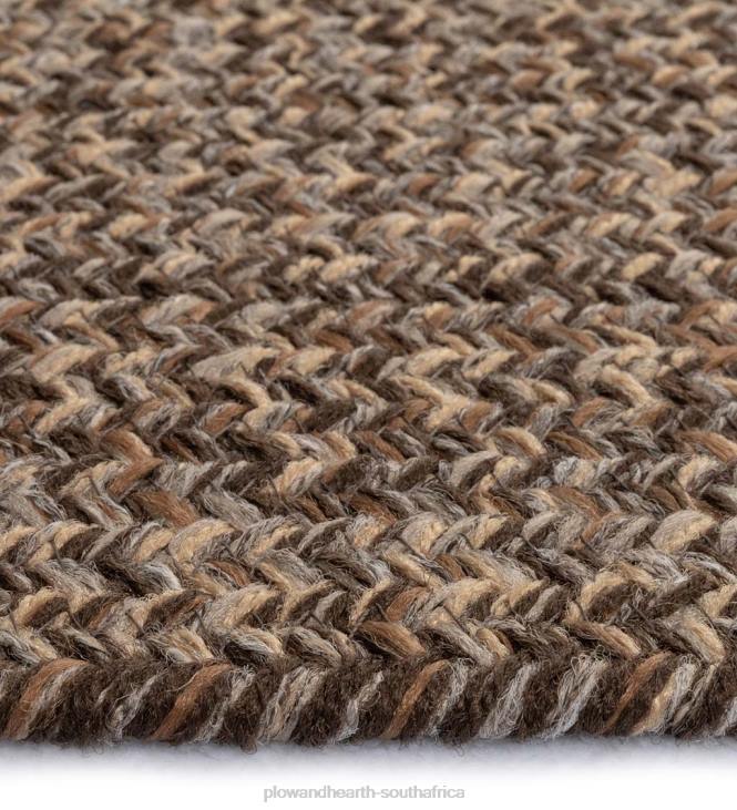 Houseware Plow & Hearth Indoor/Outdoor Rectangle Pine Creek Braided Polypropylene Rug NFLB1304