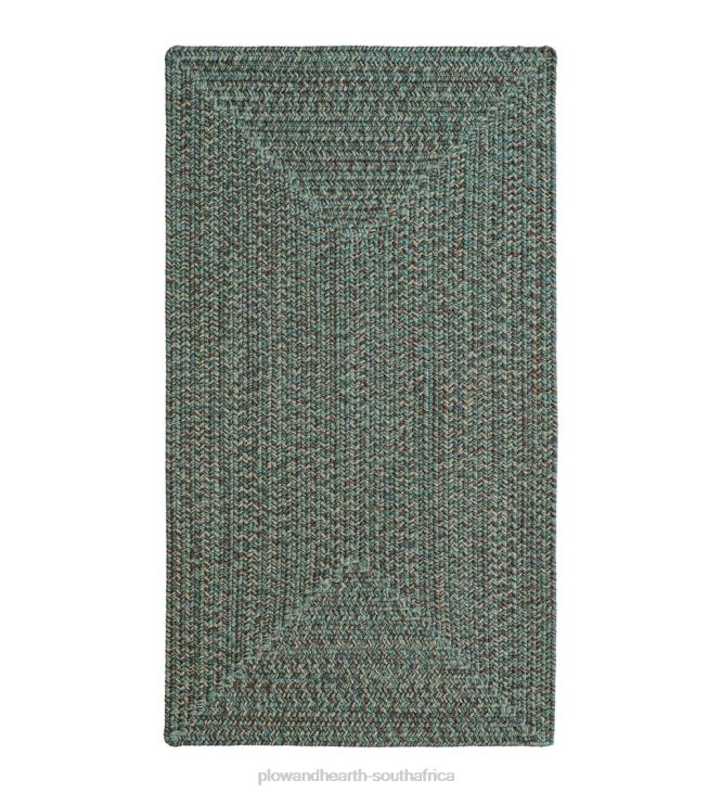 Houseware Plow & Hearth Indoor/Outdoor Rectangle Pine Creek Braided Polypropylene Rug NFLB1304