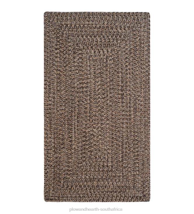 Houseware Plow & Hearth Indoor/Outdoor Rectangle Pine Creek Braided Polypropylene Rug NFLB1304