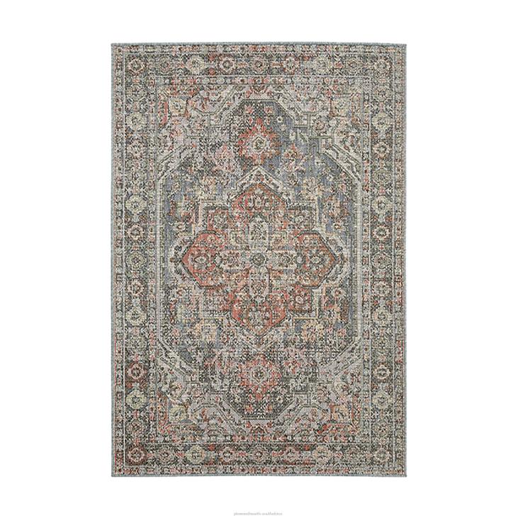 Houseware Plow & Hearth Indoor/Outdoor Riverbend Medallion Polypropylene Rug NFLB1405