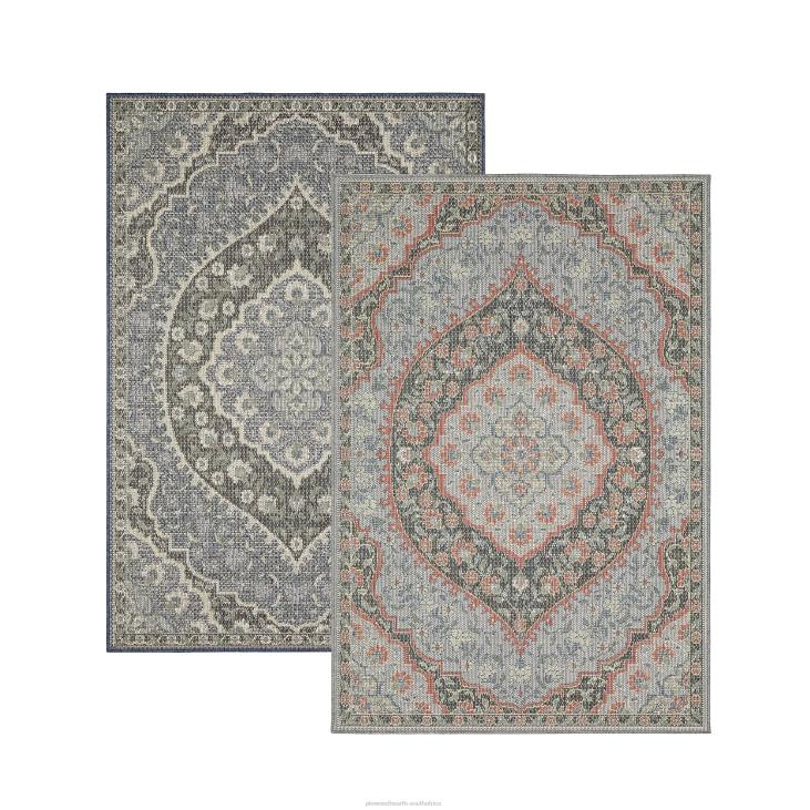 Houseware Plow & Hearth Indoor/Outdoor Riverbend Vintage Polypropylene Rug NFLB1407