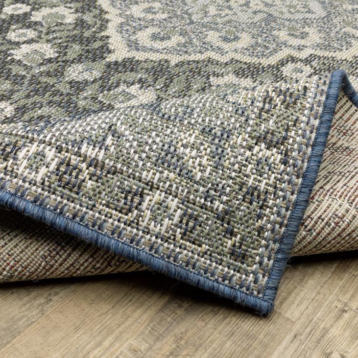 Houseware Plow & Hearth Indoor/Outdoor Riverbend Vintage Polypropylene Rug NFLB1407
