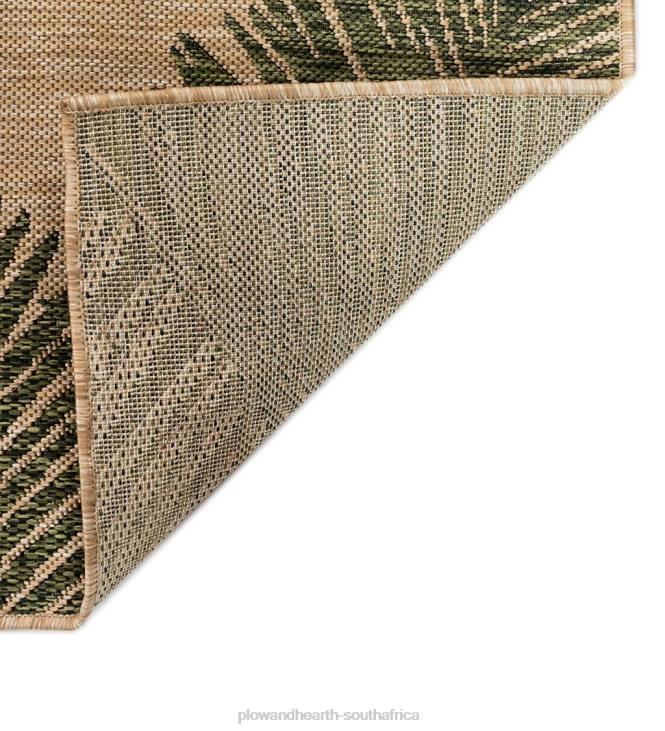 Houseware Plow & Hearth Indoor/Outdoor Textured Palms Polypropylene Rug NFLB1360
