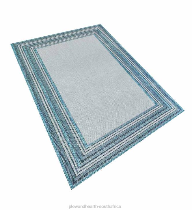 Houseware Plow & Hearth Indoor/Outdoor Textured Polypropylene Border Rug NFLB1371