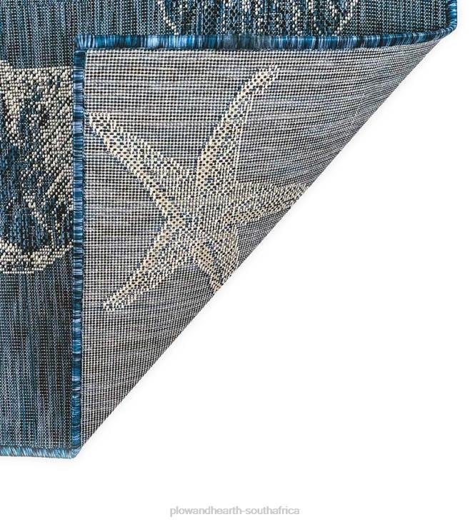 Houseware Plow & Hearth Indoor/Outdoor Textured Shells Polypropylene Rug NFLB1367