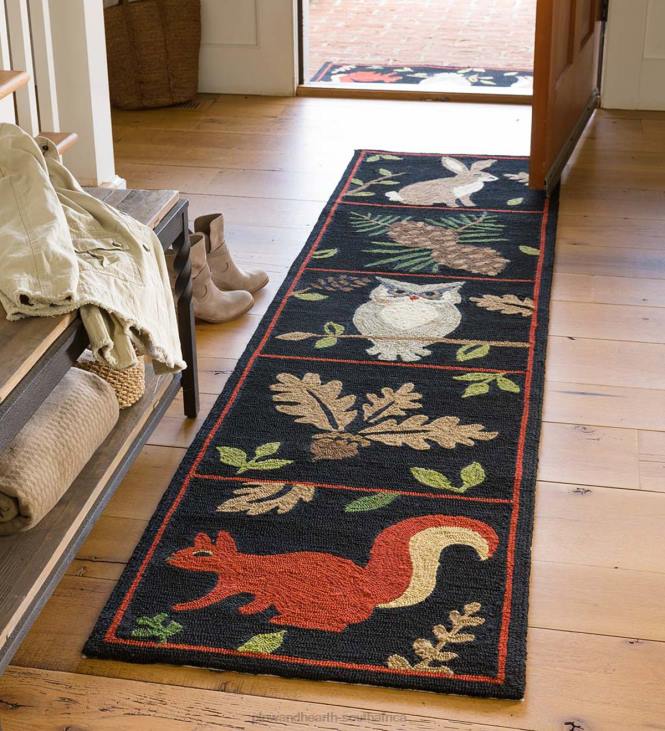 Houseware Plow & Hearth Indoor/Outdoor Woodland Runner NFLB1279