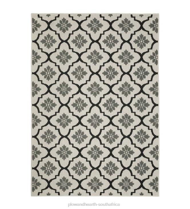 Houseware Plow & Hearth Indoor/Outdoor York Tilework Polypropylene Rug NFLB1453