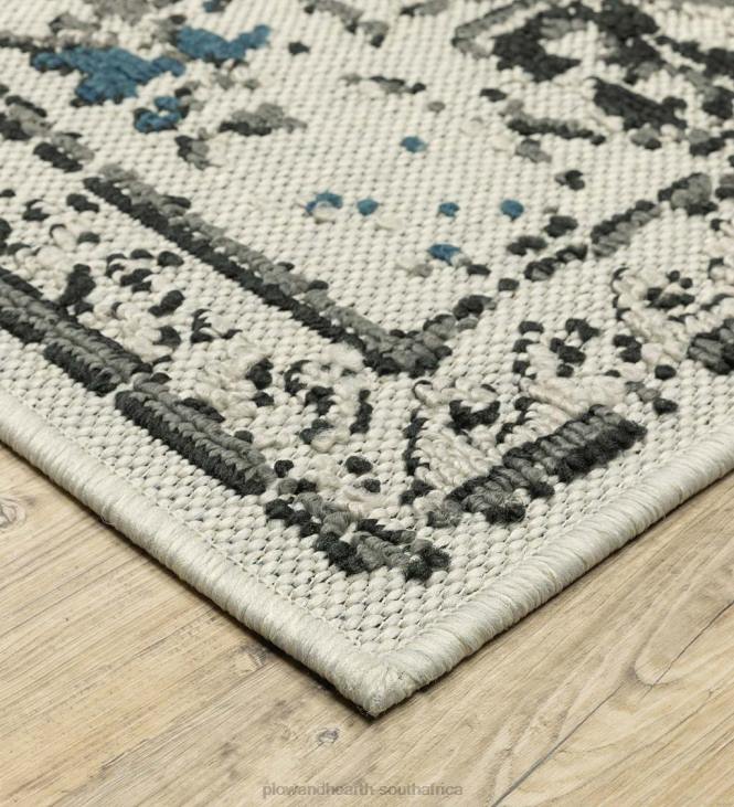Houseware Plow & Hearth Indoor/Outdoor York Traditional Medallion Polypropylene Rug NFLB1430