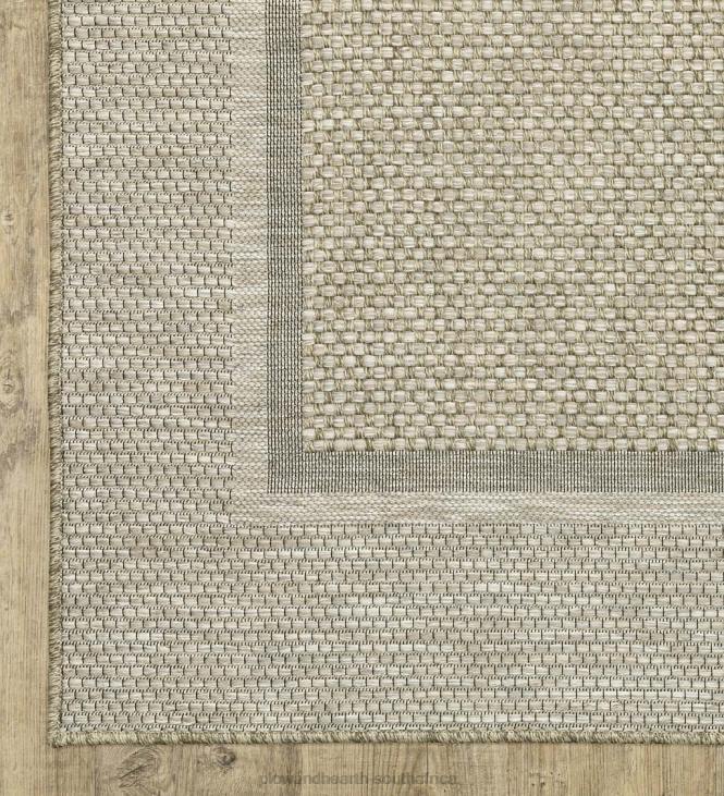 Houseware Plow & Hearth Indoor/Outdoor Yucatan Border Polypropylene Rug NFLB1413