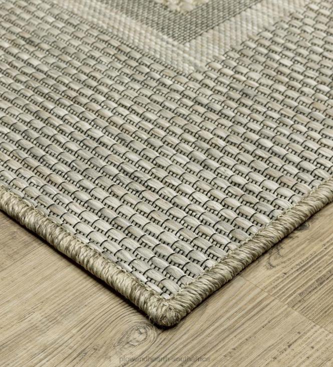 Houseware Plow & Hearth Indoor/Outdoor Yucatan Border Polypropylene Rug NFLB1413