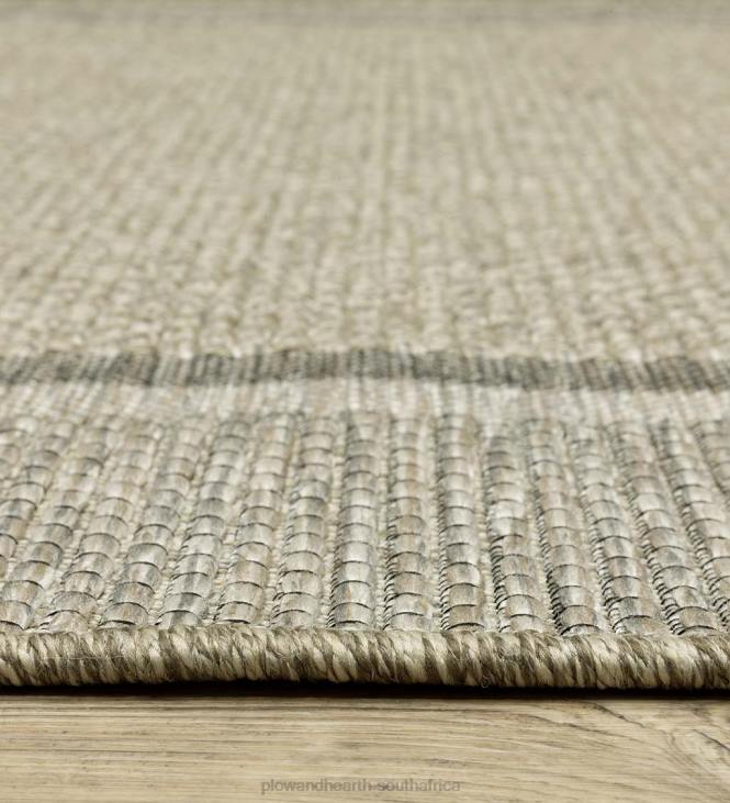 Houseware Plow & Hearth Indoor/Outdoor Yucatan Border Polypropylene Rug NFLB1413