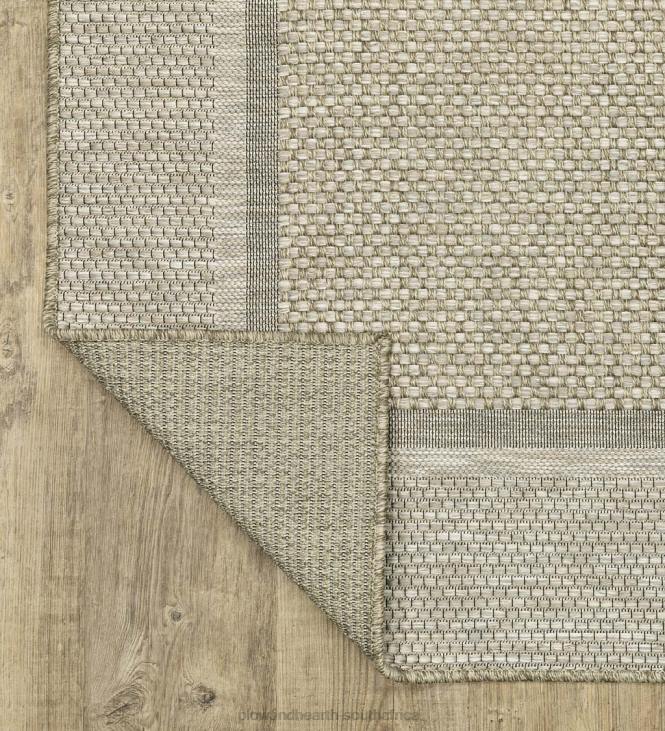 Houseware Plow & Hearth Indoor/Outdoor Yucatan Border Polypropylene Rug NFLB1413