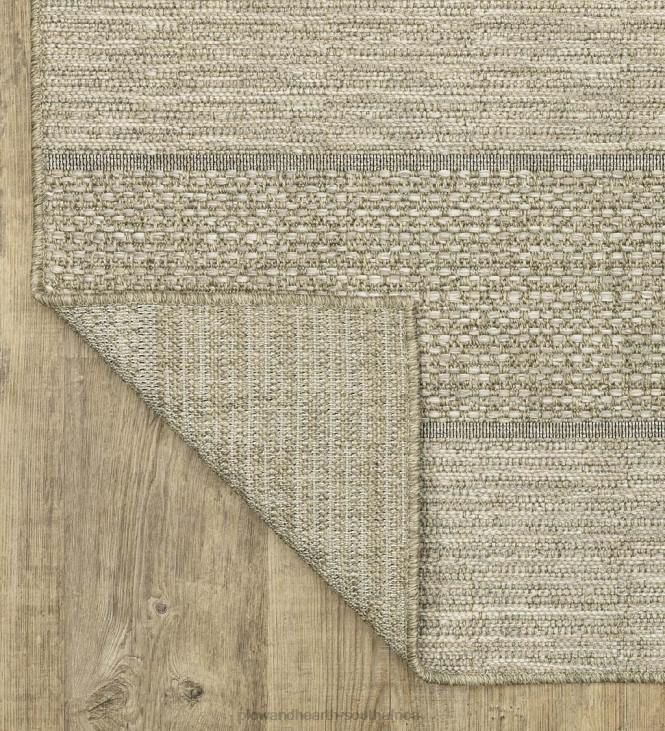 Houseware Plow & Hearth Indoor/Outdoor Yucatan Striped Polypropylene Rug NFLB1414