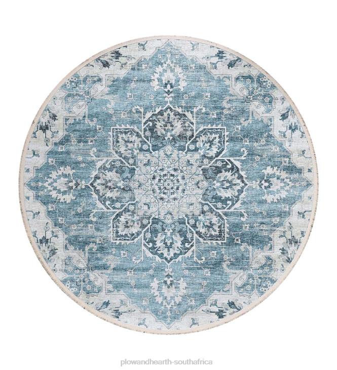 Houseware Plow & Hearth Marietta Diamond Round Rug NFLB1357