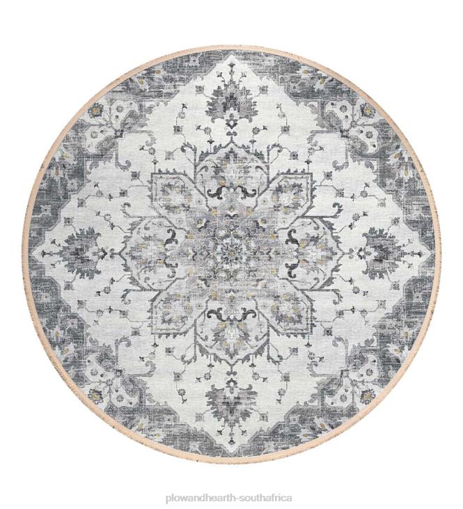 Houseware Plow & Hearth Marietta Diamond Round Rug NFLB1357