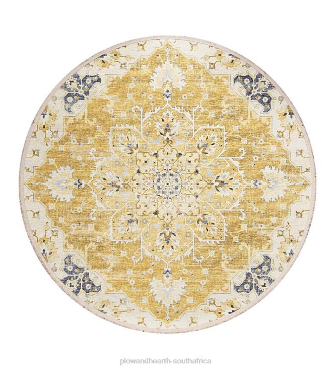 Houseware Plow & Hearth Marietta Diamond Round Rug NFLB1357
