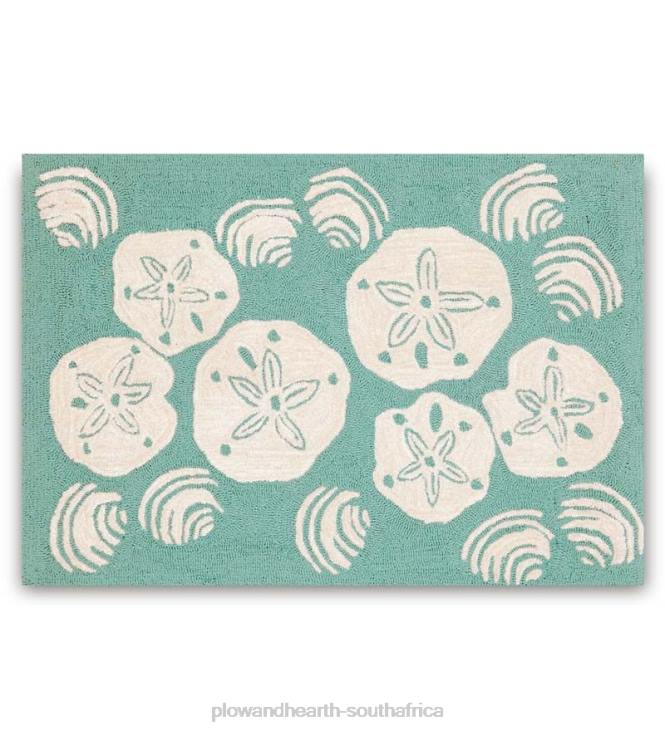 Houseware Plow & Hearth Shell Toss Indoor/Outdoor Accent Rugs NFLB1431