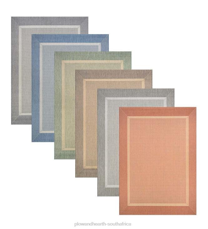 Houseware Plow & Hearth Veranda Framework Indoor/Outdoor Polypropylene Rug NFLB1404