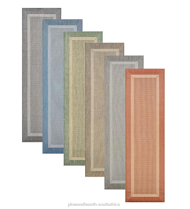 Houseware Plow & Hearth Veranda Framework Indoor/Outdoor Polypropylene Rug NFLB1404