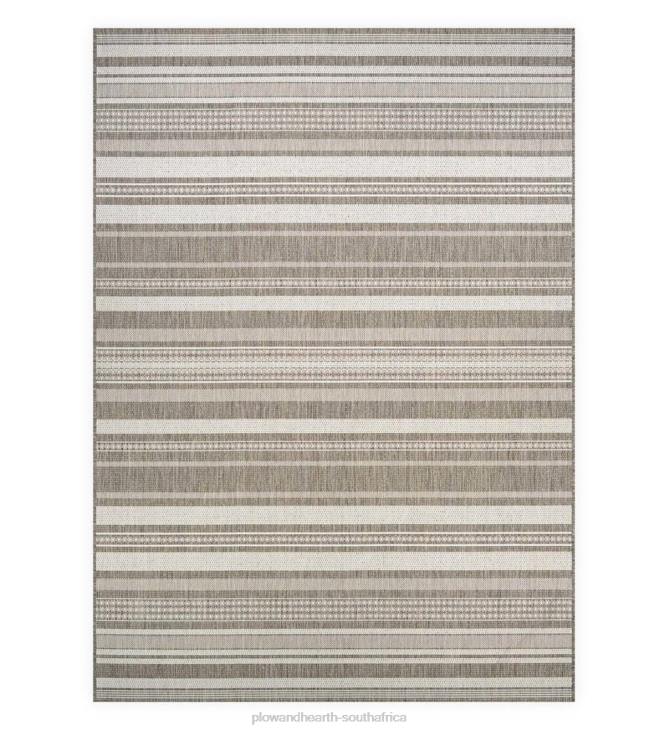 Houseware Plow & Hearth Veranda Striped Indoor/Outdoor Polypropylene Rug NFLB1449