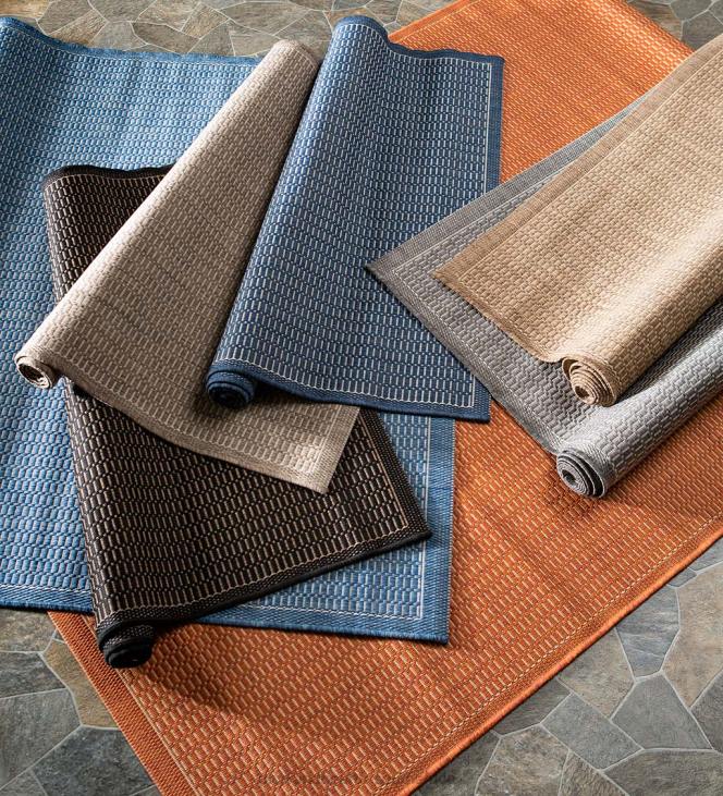 Houseware Plow & Hearth Veranda Textured Indoor/Outdoor Polypropylene Rug NFLB1443