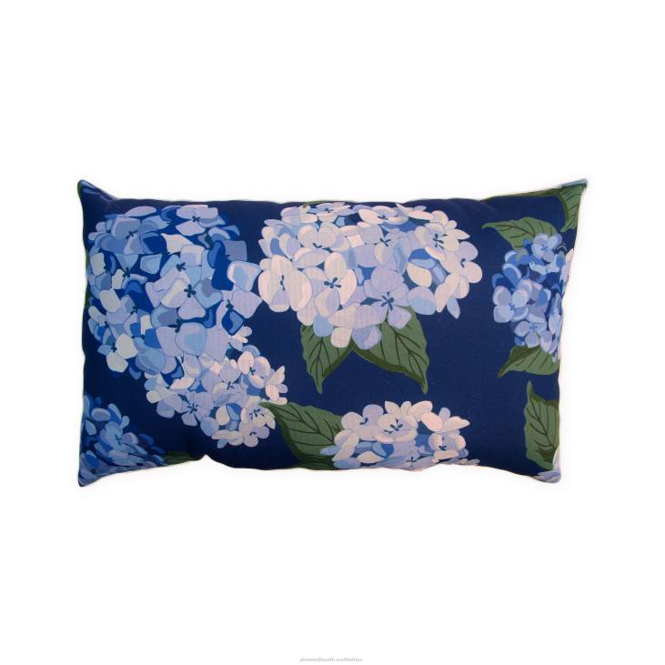 Houseware Plow & Hearth Classic Lumbar Pillow, 19x 12x 5 1/2- Aqua NFLB3142