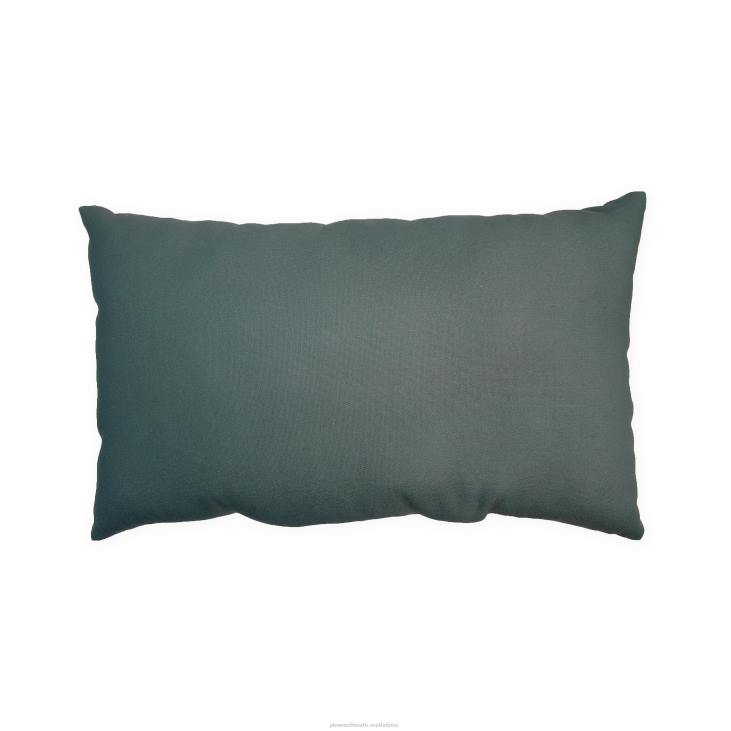 Houseware Plow & Hearth Classic Lumbar Pillow, 19x 12x 5 1/2- Aqua NFLB3142