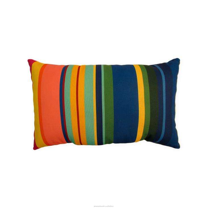 Houseware Plow & Hearth Classic Lumbar Pillow, 19x 12x 5 1/2- Aqua NFLB3142