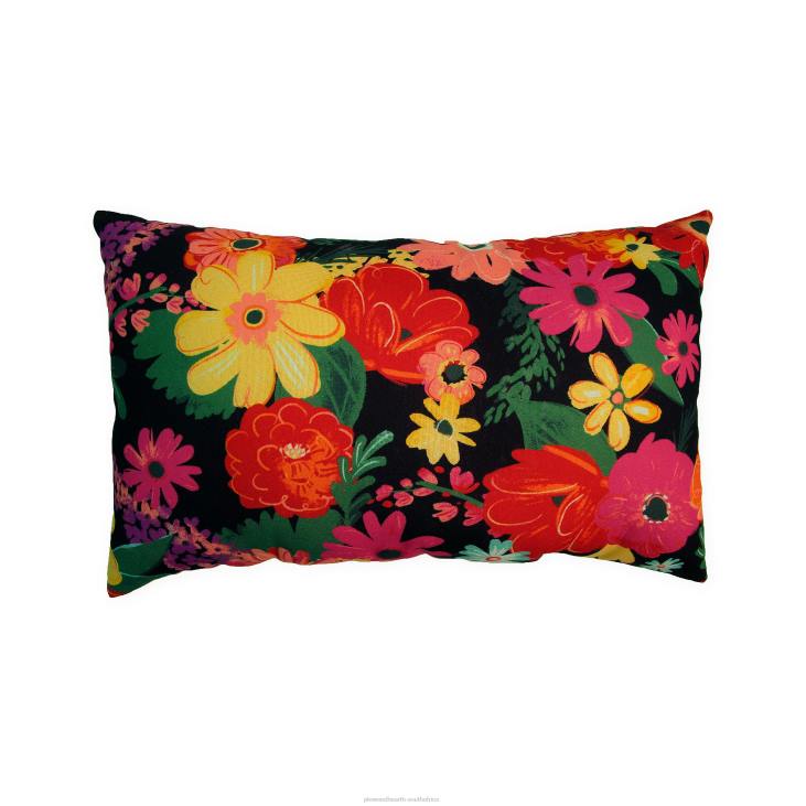 Houseware Plow & Hearth Classic Lumbar Pillow, 19x 12x 5 1/2- Aqua NFLB3142