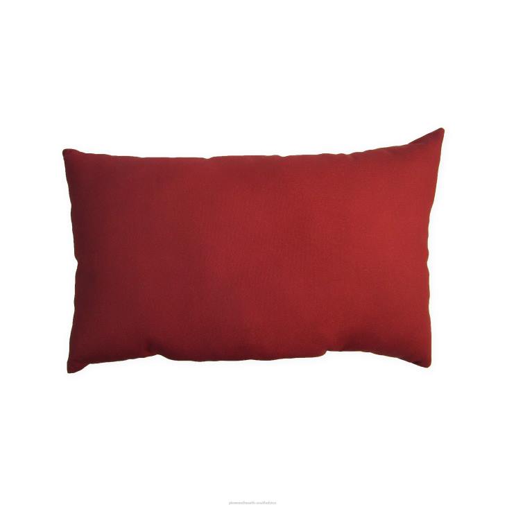 Houseware Plow & Hearth Classic Lumbar Pillow, 19x 12x 5 1/2- Aqua NFLB3142