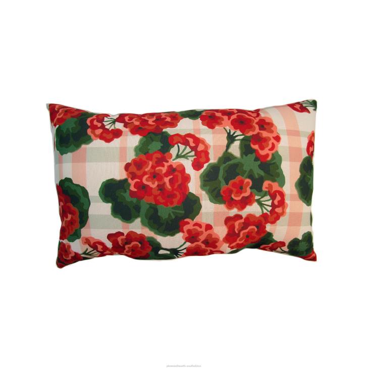 Houseware Plow & Hearth Classic Lumbar Pillow, 19x 12x 5 1/2- Aqua NFLB3142