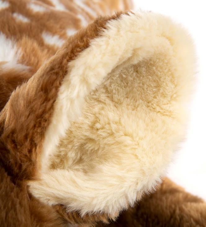 Houseware Plow & Hearth Fuzzy Spotted Fawn Plush Cuddle Animal Body Pillow NFLB2356