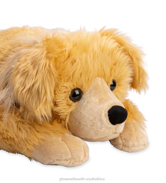 Houseware Plow & Hearth Golden Retriever Plush Cuddle Animal Body Pillow - Golden Retriever NFLB2360