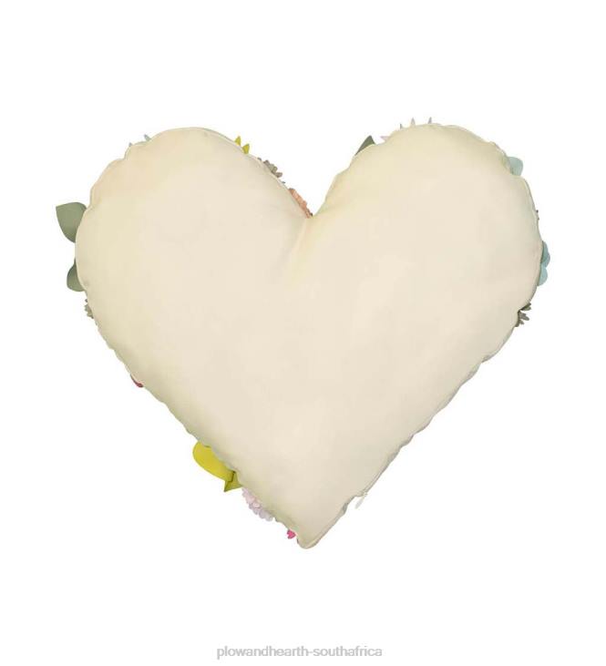 Houseware Plow & Hearth Indoor/Outdoor Bouquet Heart Pillow - Capri Multi NFLB1264