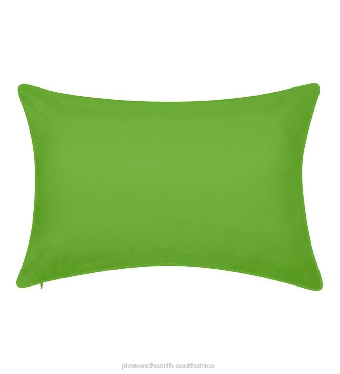 Houseware Plow & Hearth Indoor/Outdoor Embroidered Dragonfly Lumbar Pillow - Navy NFLB1252