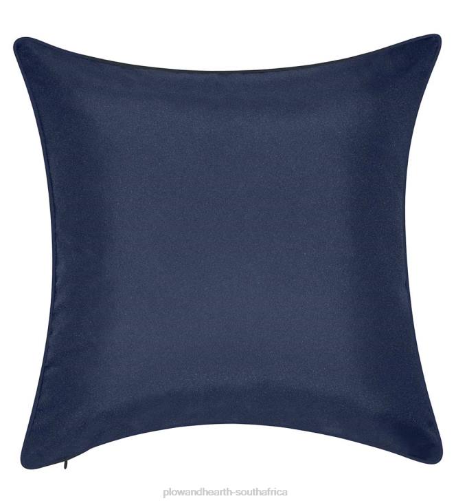 Houseware Plow & Hearth Indoor/Outdoor Embroidered Lacework Throw Pillow - Yellow NFLB3186