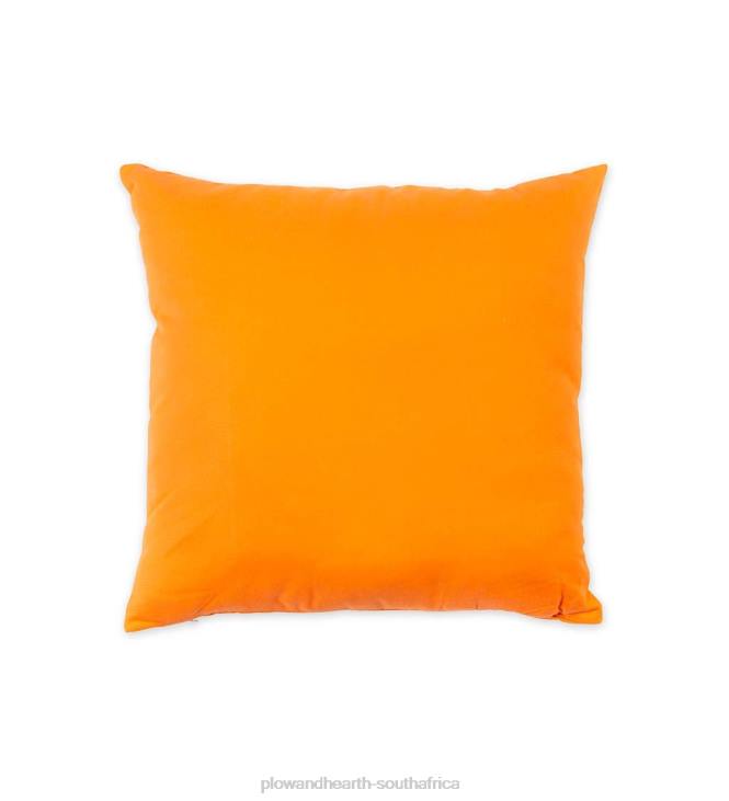 Houseware Plow & Hearth Indoor/Outdoor Halloween Trick or Treat Cotton Throw Pillow NFLB1239