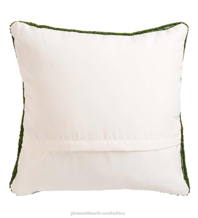 Houseware Plow & Hearth Indoor/Outdoor Hooked Polypropylene Sunflower Throw Pillow NFLB1251