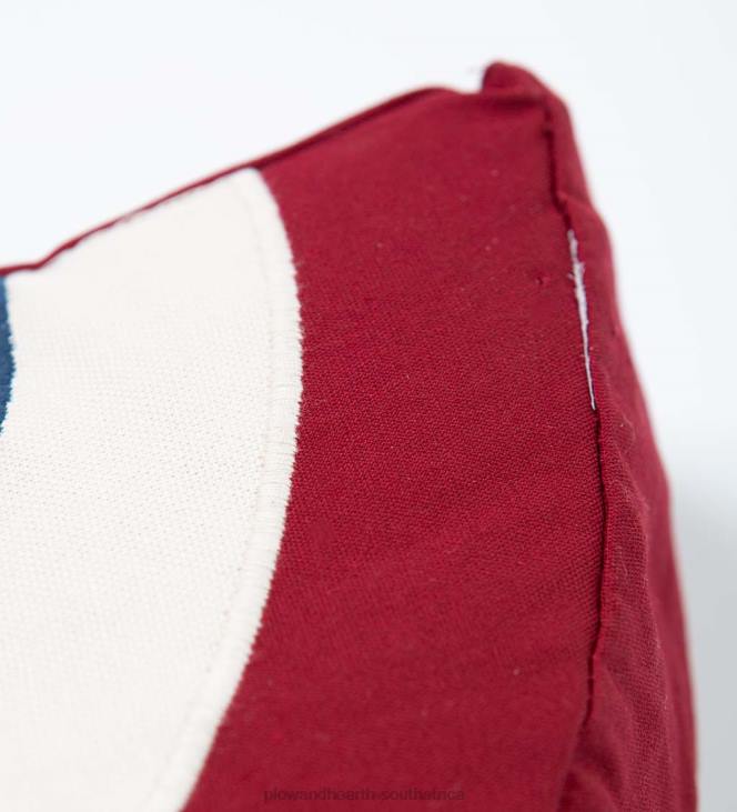 Houseware Plow & Hearth Indoor/Outdoor Star-Spangled Flag Slice Pillow NFLB1270