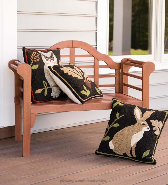 Houseware Plow & Hearth Indoor/Outdoor Woodland Throw Pillow with Acorn NFLB1226
