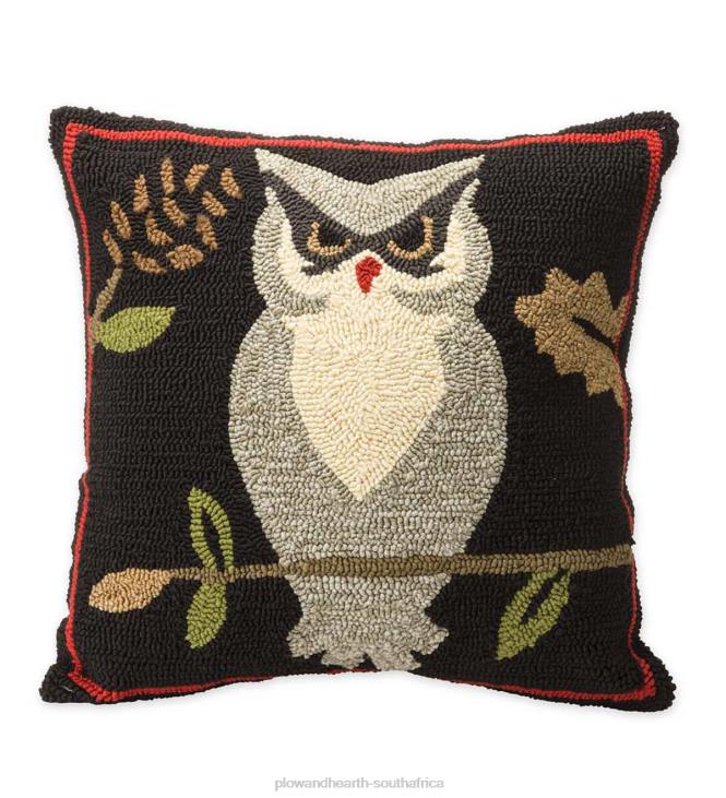 Houseware Plow & Hearth Indoor/Outdoor Woodland Throw Pillow with Owl NFLB1221