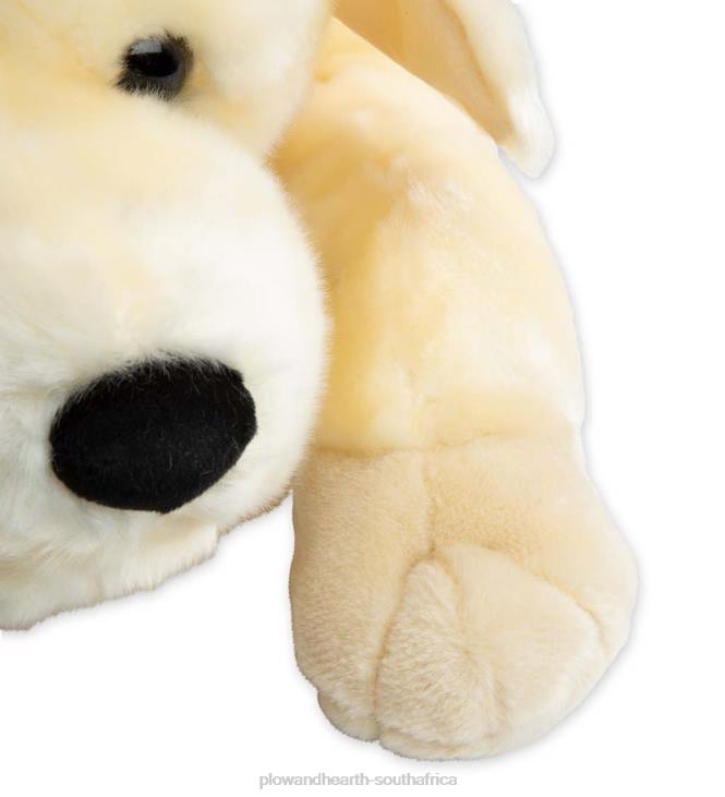 Houseware Plow & Hearth Labrador Retriever Plush Cuddle Animal Body Pillow - Chocolate Lab NFLB2343