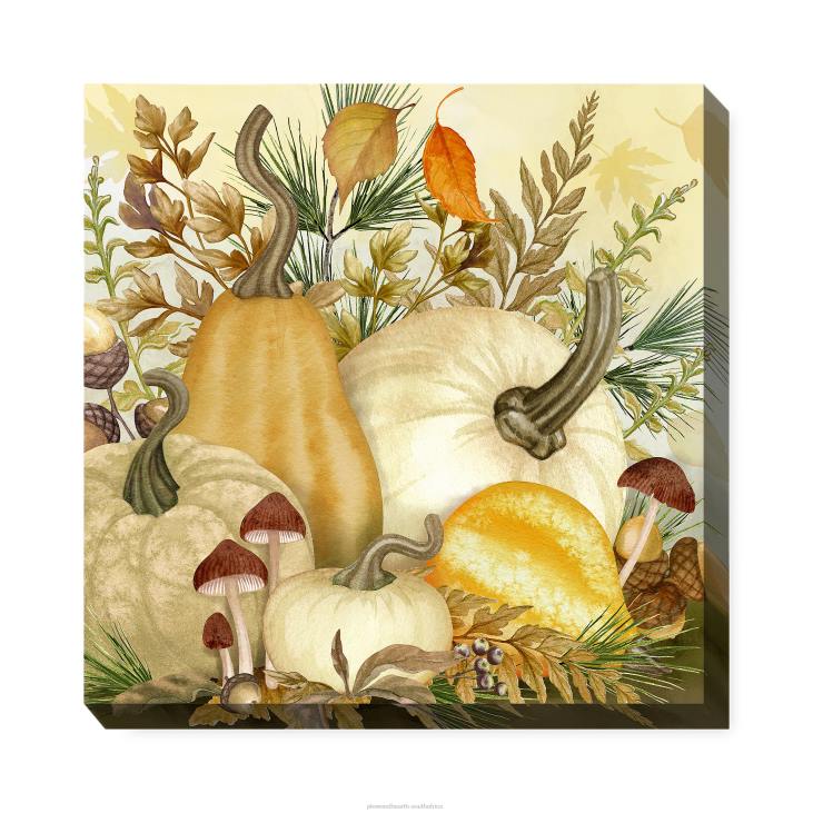 Houseware Plow & Hearth Nature's Bounty Indoor/Outdoor Canvas Wall Art NFLB1639
