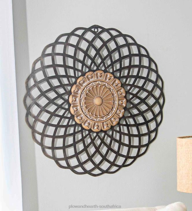Houseware Plow & Hearth Spirograph Medallion Wall Decor NFLB2483