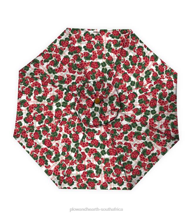 Houseware Plow & Hearth Classic Patio Market Umbrella with Aluminum Pole, 9' dia. - Midnight Navy NFLB1462