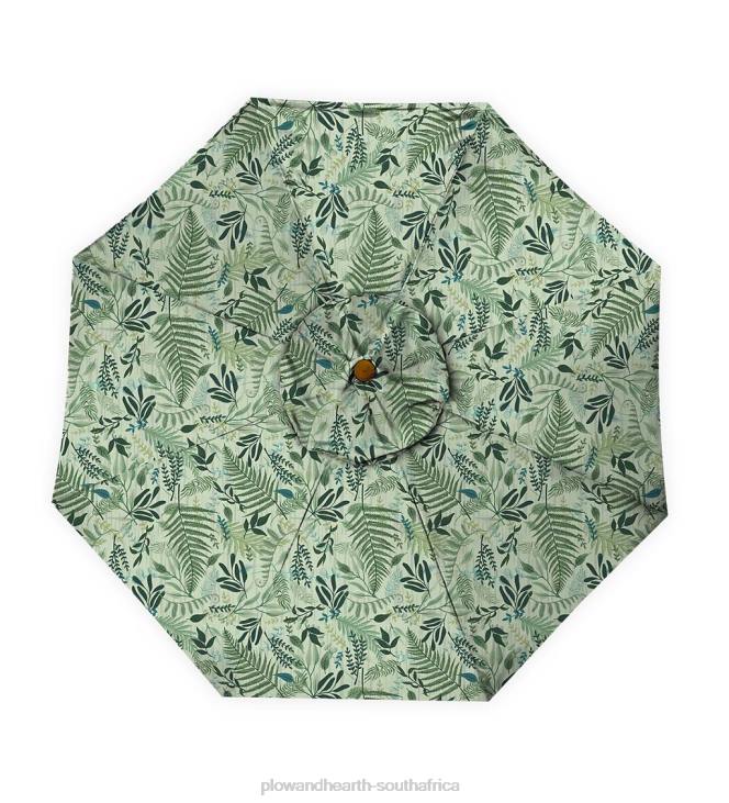 Houseware Plow & Hearth Classic Patio Market Umbrella with Aluminum Pole, 9' dia. - Midnight Navy NFLB1462