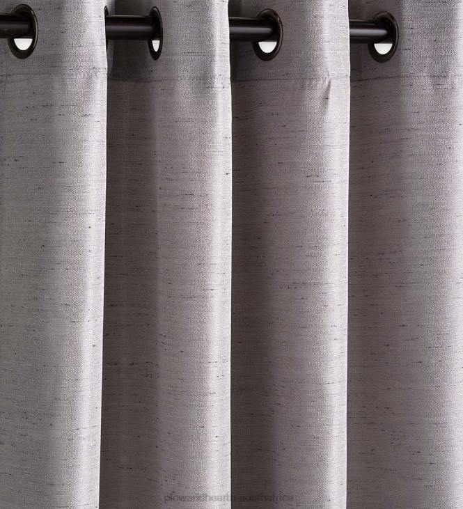 Houseware Plow & Hearth Grasscloth Outdoor Curtain Panel with Grommet Top NFLB1469