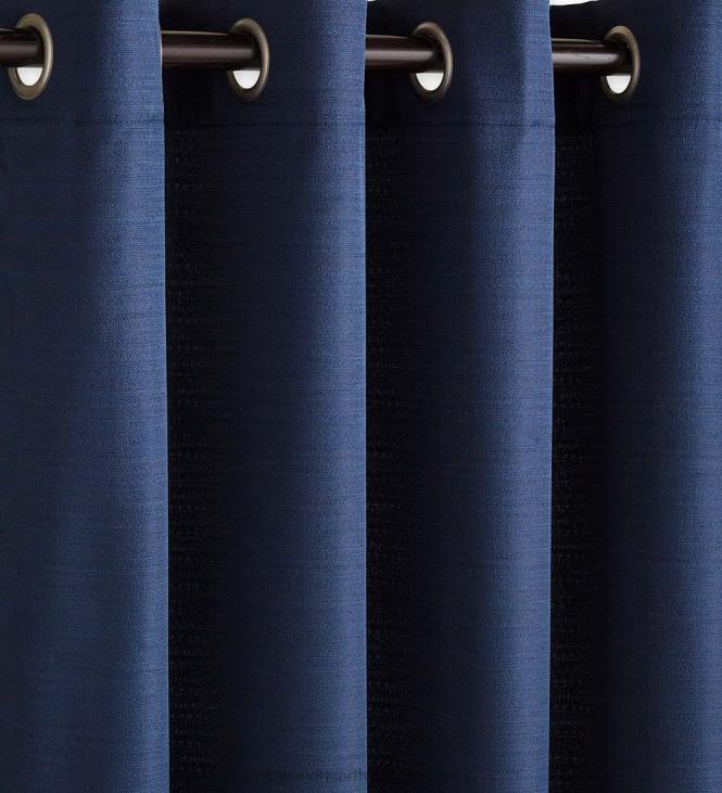 Houseware Plow & Hearth Grasscloth Outdoor Curtain Panel with Grommet Top NFLB1469