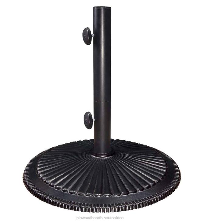Houseware Plow & Hearth Umbrella Base Stand, Cast Iron 50 lbs. NFLB1463